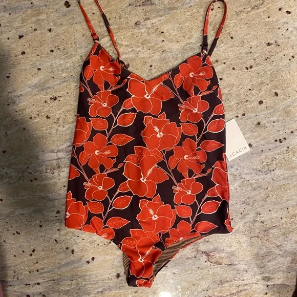 Acacia Hina Mid Pacific Medium one piece swimsuit - Picture 1 of 3